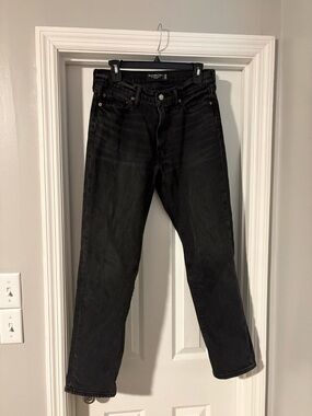 Abercrombie & Fitch Men's Black “Vintage Straight” Jeans